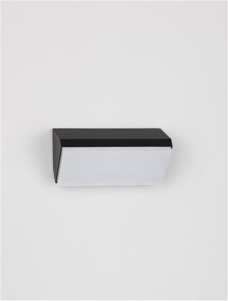 Nova Luce Venkovní nástěnné svítidlo ZENON, LED 10W 3000K 114st. IP65