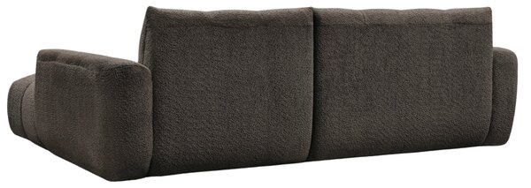 -25 % Dny MOMENTI– Bobochic Paris Hnědá rohová pohovka Jaya 277 cm, pravá