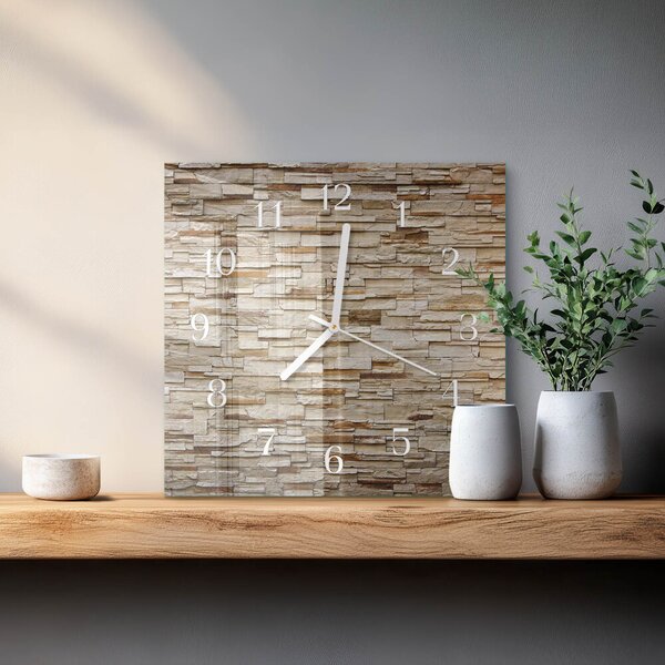 Skleněné hodiny Slínek zskb-30x30-00058868