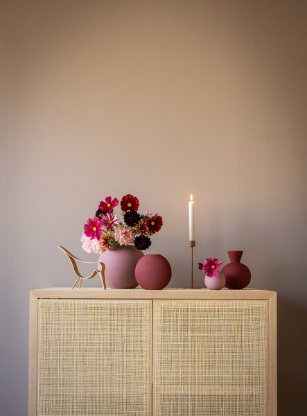 COOEE Design Svícen Candlestick Coconut - 21 cm CED323