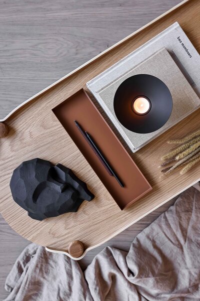 COOEE Design Svícen Uma Tealight - Black CED337