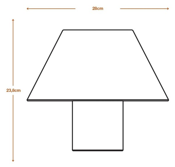 LEDVANCE nástěnné svítidlo Bamboo Paper Hut 1xE27 hnědé 4058075840621