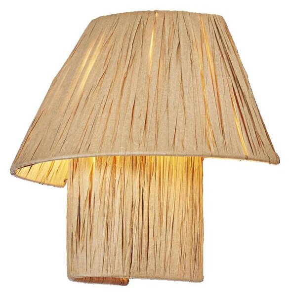 LEDVANCE nástěnné svítidlo Bamboo Paper Hut 1xE27 hnědé 4058075840621