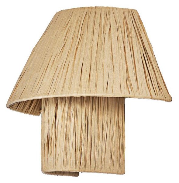 LEDVANCE nástěnné svítidlo Bamboo Paper Hut 1xE27 hnědé 4058075840621