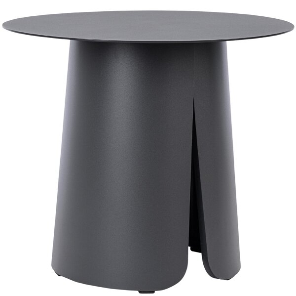 Bizzotto Šedý zahradní stolek Bryan Ø45 cm