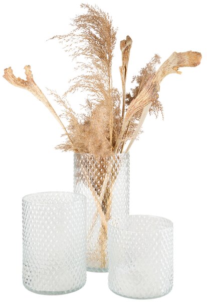 VÁZA, sklo, 15 cm - Skleněné vázy