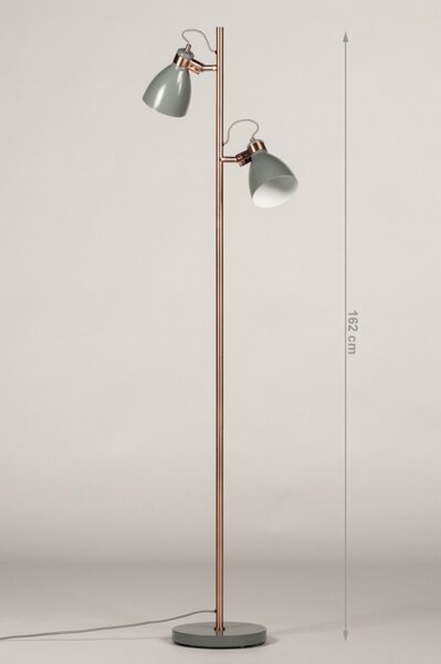 Stojací industriální lampa Blue Marina Industry Due (LMD)