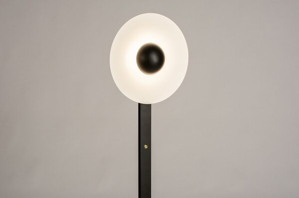 Stojací designová LED lampa se stmívačem La Farinno Black (LMD)