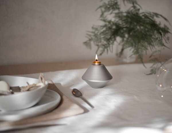 AKI Oil Lamp Malá olejová lampa Christmas Edition - Silver AKO123