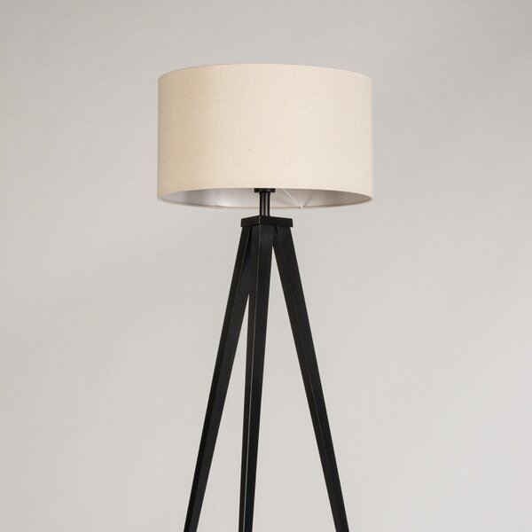 Stojací lampa Kohlmann Limited Taupe and Black (LMD)
