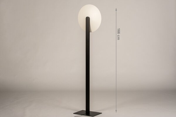 Stojací designová LED lampa se stmívačem La Farinno Black (LMD)