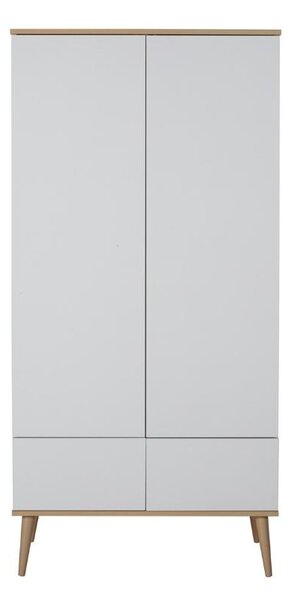 Bílá skříň Quax Flow 196 x 96 cm se zásuvkami