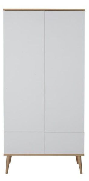 -25 % Dny MOMENTI– Bílá skříň Quax Flow 196 x 96 cm se zásuvkami