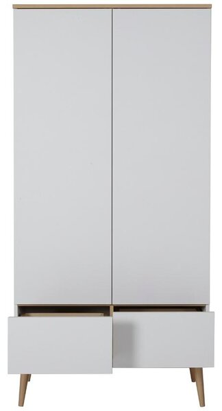 -25 % Dny MOMENTI– Bílá skříň Quax Flow 196 x 96 cm se zásuvkami