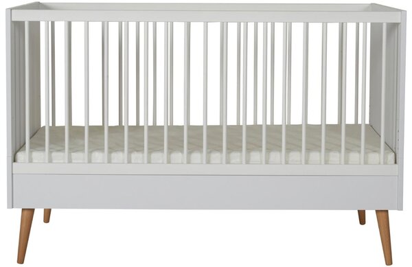 -25 % Dny MOMENTI– Bílá dětská postýlka Quax Cocoon 140 x 70 cm