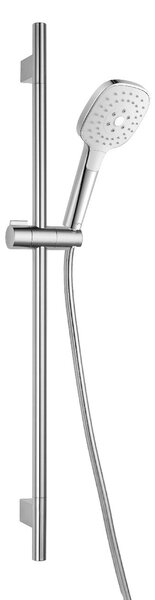 Kielle Vega - Set sprchové hlavice, tyče a hadice, chrom/bílá 20418SE0