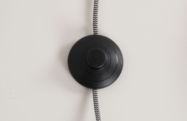 -25 % Dny MOMENTI– Černá stojací lampa ZUIVER BUCKLE 150 cm