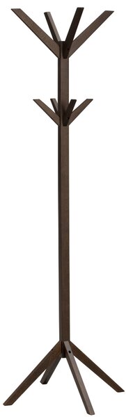 Rowico Tmavý dubový stojací věšák CONFETTI 178 cm