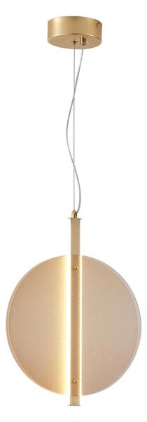 LED Lustr na lanku DISC LED/12,6W/230V 3000K