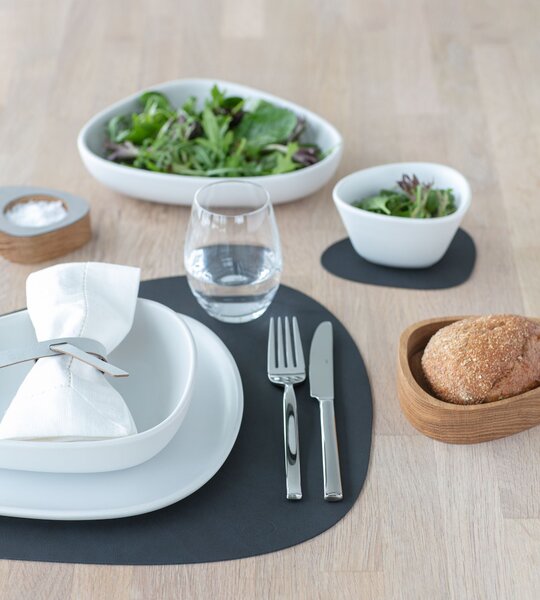 LIND DNA Podložka Curve Glass - Anthracite LND104