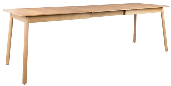 Jasanový rozkládací jídelní stůl ZUIVER GLIMPS 180/240x90 cm