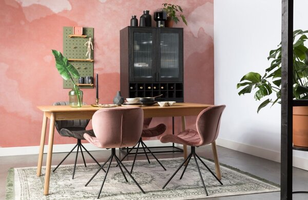 Jasanový rozkládací jídelní stůl ZUIVER GLIMPS 180/240x90 cm
