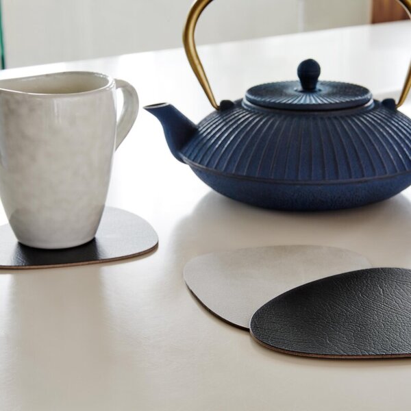 LIND DNA Oboustranná podložka Curve Glass - Black/Light Grey LND135