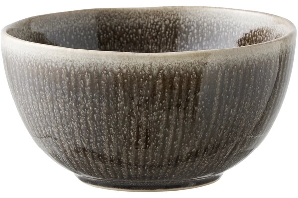 Nordic Living Šedá kameninová miska Violette Ø 14,5 cm