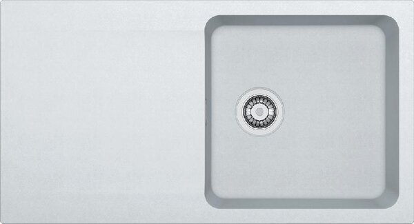 Franke Orion - Tectonitový dřez OID 611, 940x510 mm, bílá 114.0288.541