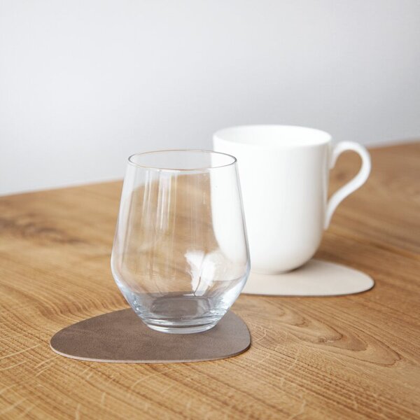 LIND DNA Oboustranná podložka Curve Glass - Brown/Sand LND143