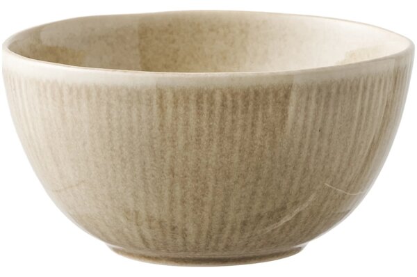 Nordic Living Béžová kameninová miska Violette Ø 14,5 cm