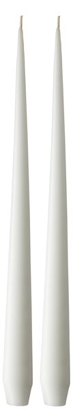 Ester&Erik Set svíček Taper - Pure White Výška: 22 cm