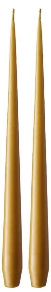 Ester & Erik Set svíček Taper - Warm Amber Výška: 22 cm