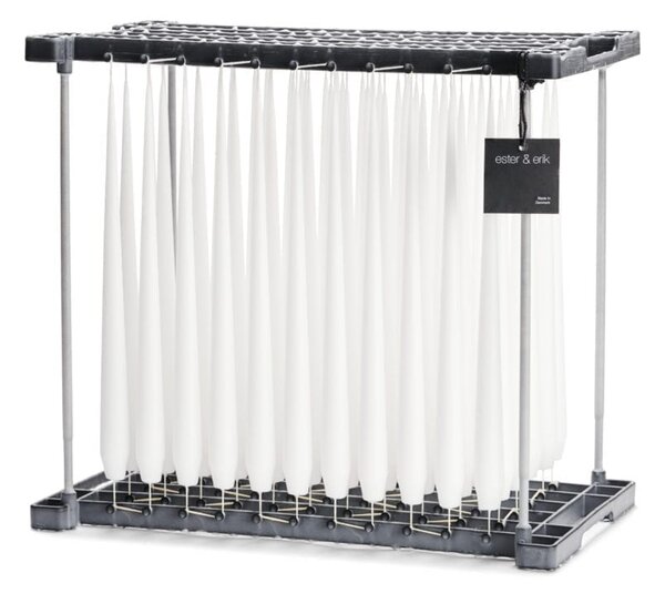 Ester & Erik Set svíček Taper - Pure White Výška: 22 cm