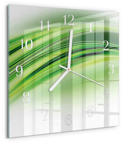 Skleněné hodiny Abstraktní umění zskb-30x30-00080787
