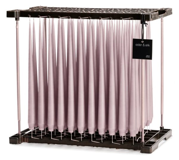 Ester&Erik Set svíček Taper - Soft Rose Výška: 22 cm
