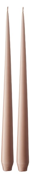 Ester&Erik Set svíček Taper - Rosy Caramel Výška: 22 cm