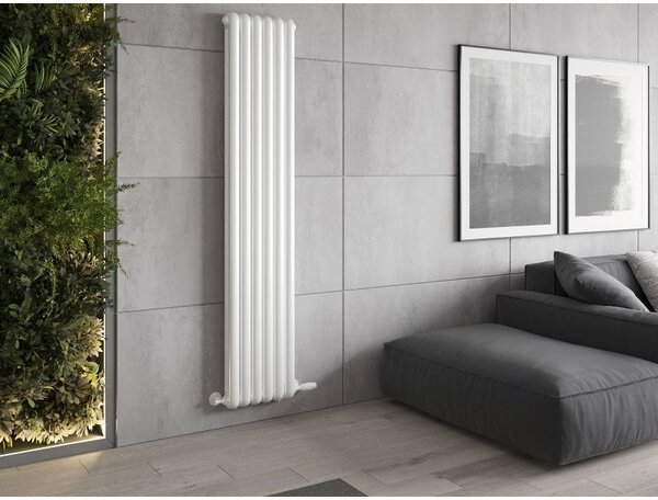 Mexen Kent dekorativní radiátor 1882 x 380 mm, 1392 W, bílý - W216-1882-380-00-20