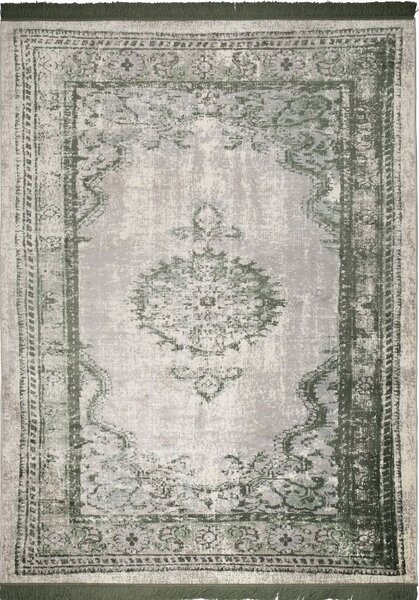 Zelený koberec ZUIVER MARVEL 170x240 cm ve vintage stylu