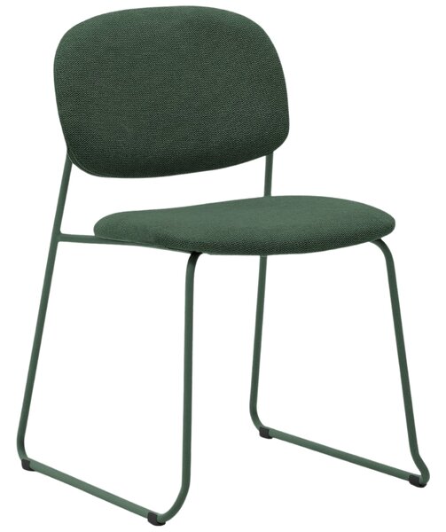 Kave Home Zelená jídelní židle Meli