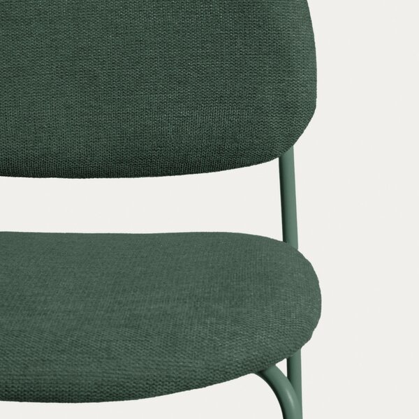 Kave Home Zelená barová židle Meli 65 cm