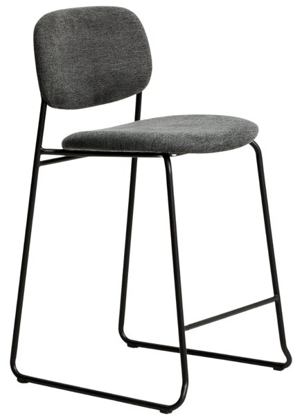 Kave Home Šedá barová židle Meli 65 cm