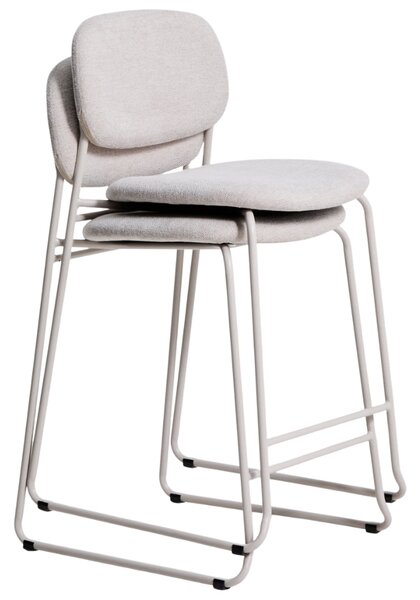 Kave Home Béžová barová židle Meli 65 cm