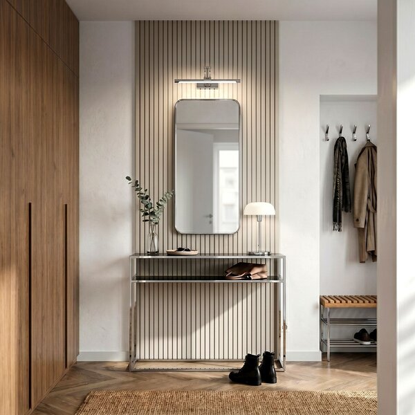 Toolight Rea, Koupelnové nástěnné LED svítidlo SWE016-1W 42cm Chrome, OSW-20115