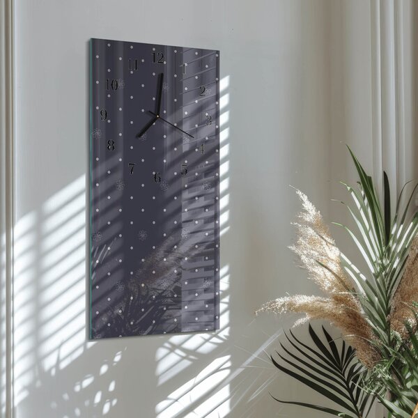 Skleněné hodiny vertikální Vzor zsppc-30x60-00171158