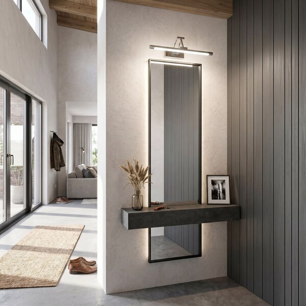 Toolight Rea, Koupelnové nástěnné LED svítidlo SWE016-1W 42cm Chrome, OSW-20115