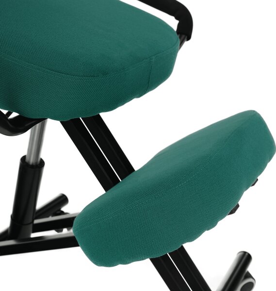 Ergonomická kancelářská židle Rusu (zelená + černá)