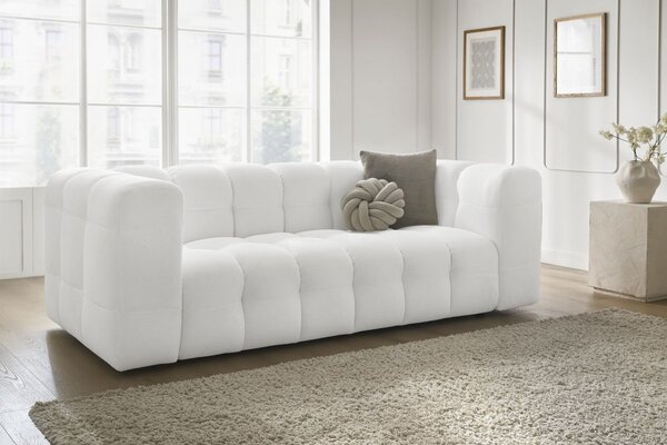 -25 % Dny MOMENTI– Bobochic Paris Bílá trojmístná pohovka Cloud 232 cm