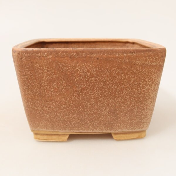 E-bonsai Keramická bonsai miska 13 x 13 x 8 cm růžová