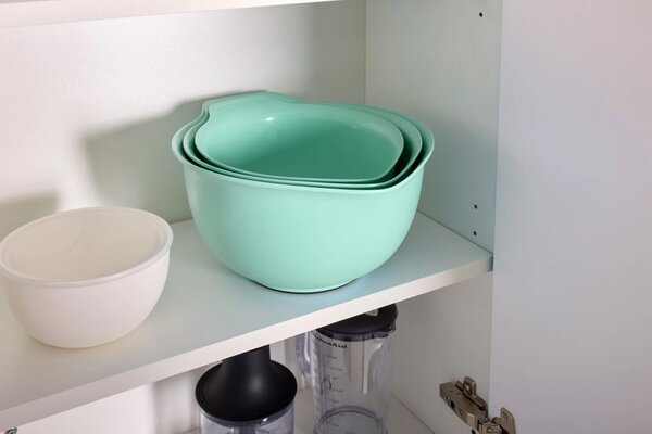 KitchenAid Míchací a zadělávací mísy KitchenAid, set 3 ks, tyrkysové KQ175OSSNG
